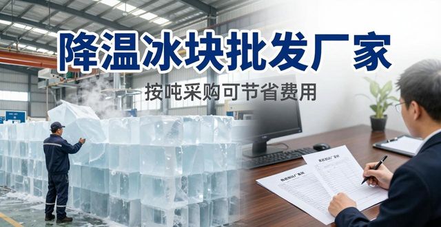 闵行降温冰块批发厂家 良臣制冰厂直供